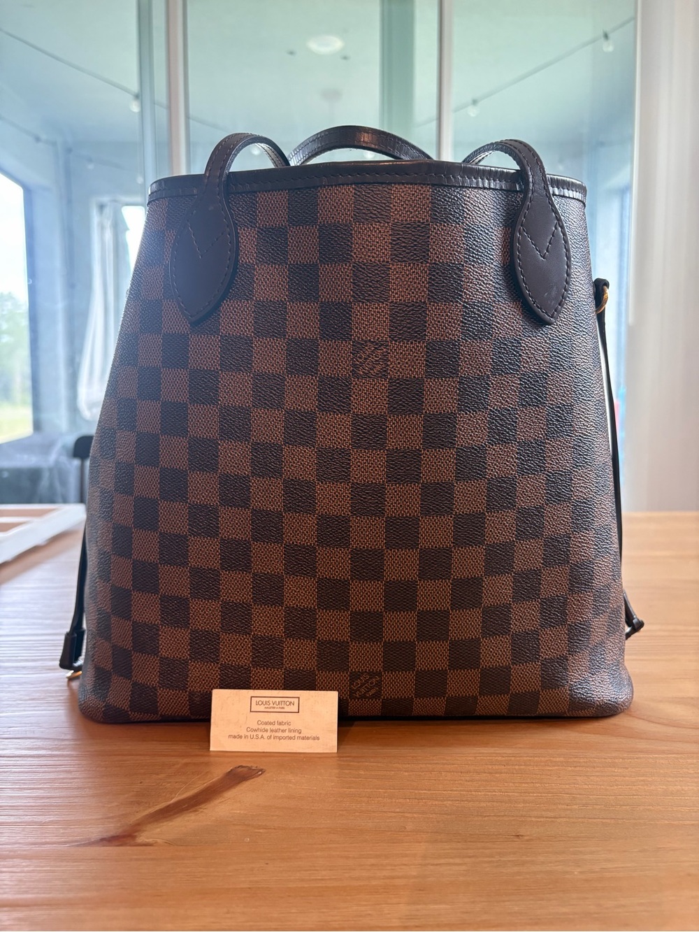 Louis Vuitton Brown Damier Ebene Canvas Backpack